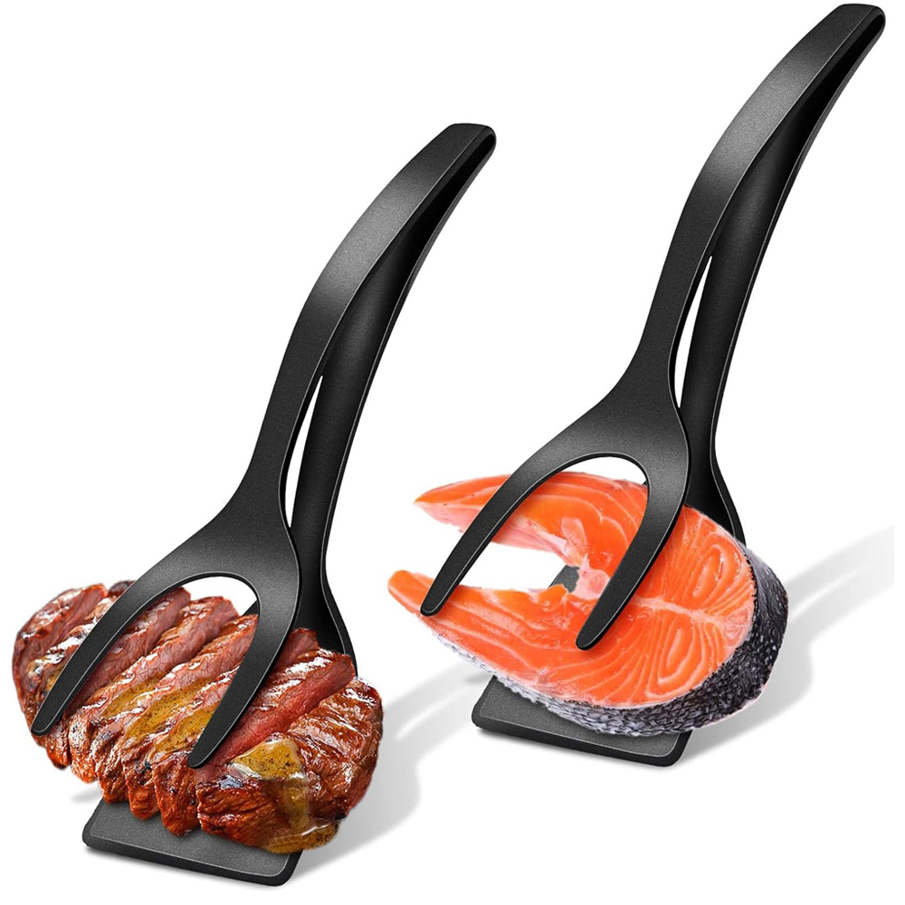 Home Cooking Recipe - 2 in 1 Grip Flip Spatula