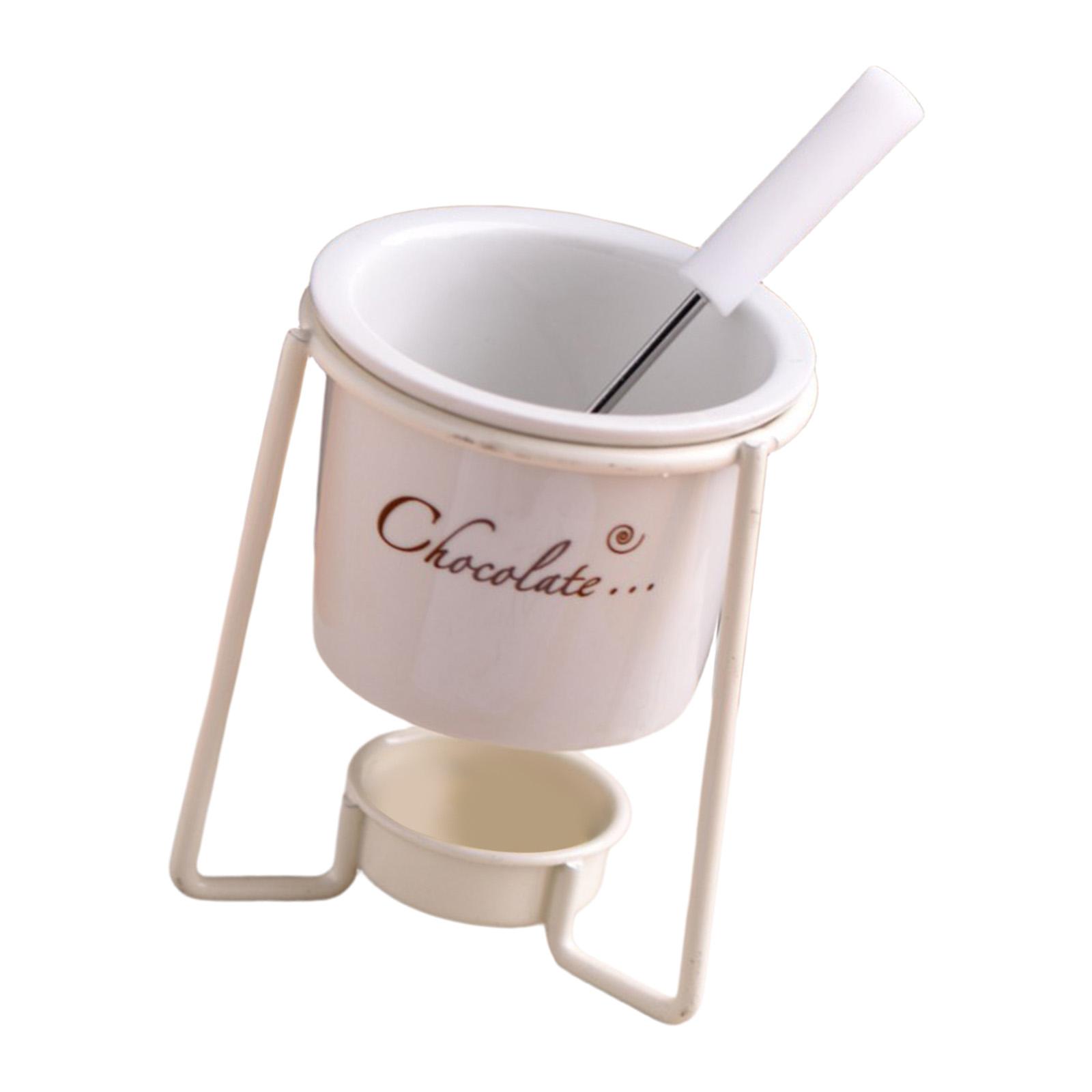 Home Cooking Heater - Tea Light Porcelain Melting Pot Fondue