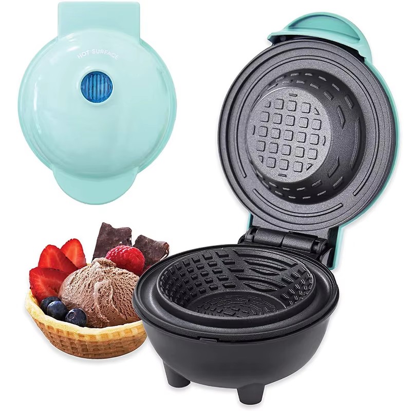 Dual Voltage Waffle Bowl Cooke - Home Cooking Egg Roll ulasan dan harga