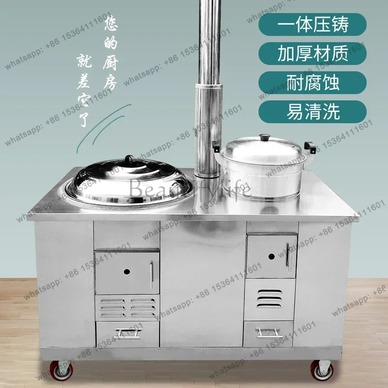 LSFirewood Stoves Cooking Stov - Home Cooking Heater ulasan dan harga