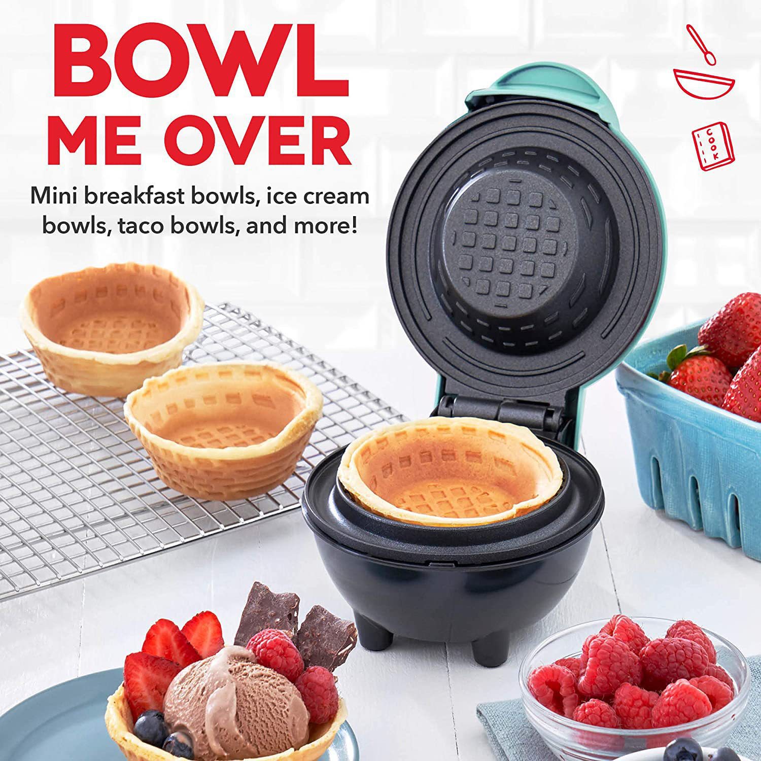 Multi-function Waffle Maker Br - Home Cooking Egg Roll ulasan dan harga