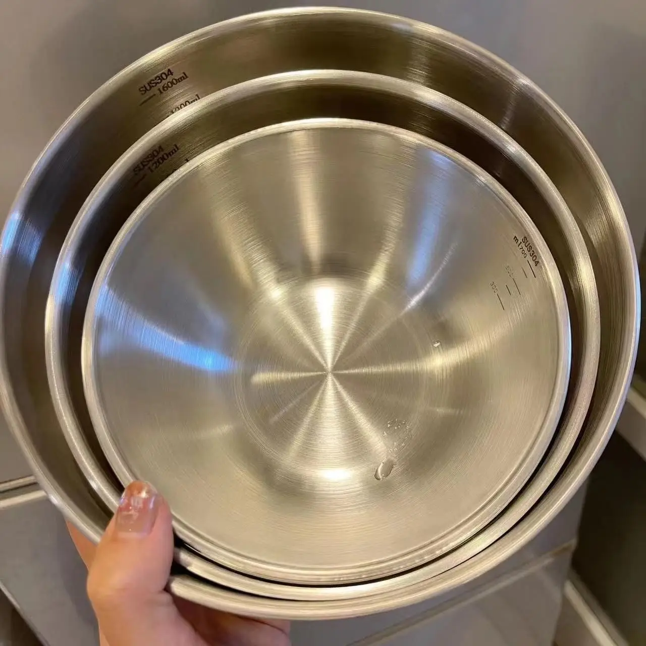 1-3 Stainless Steel Bowl Set W - Home Cooking Food ulasan dan harga
