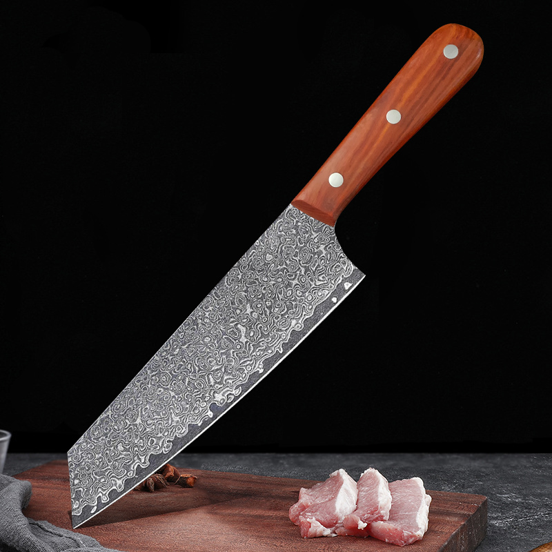 Professional Damascus Knife Ki - Home Cooking Chef ulasan dan harga
