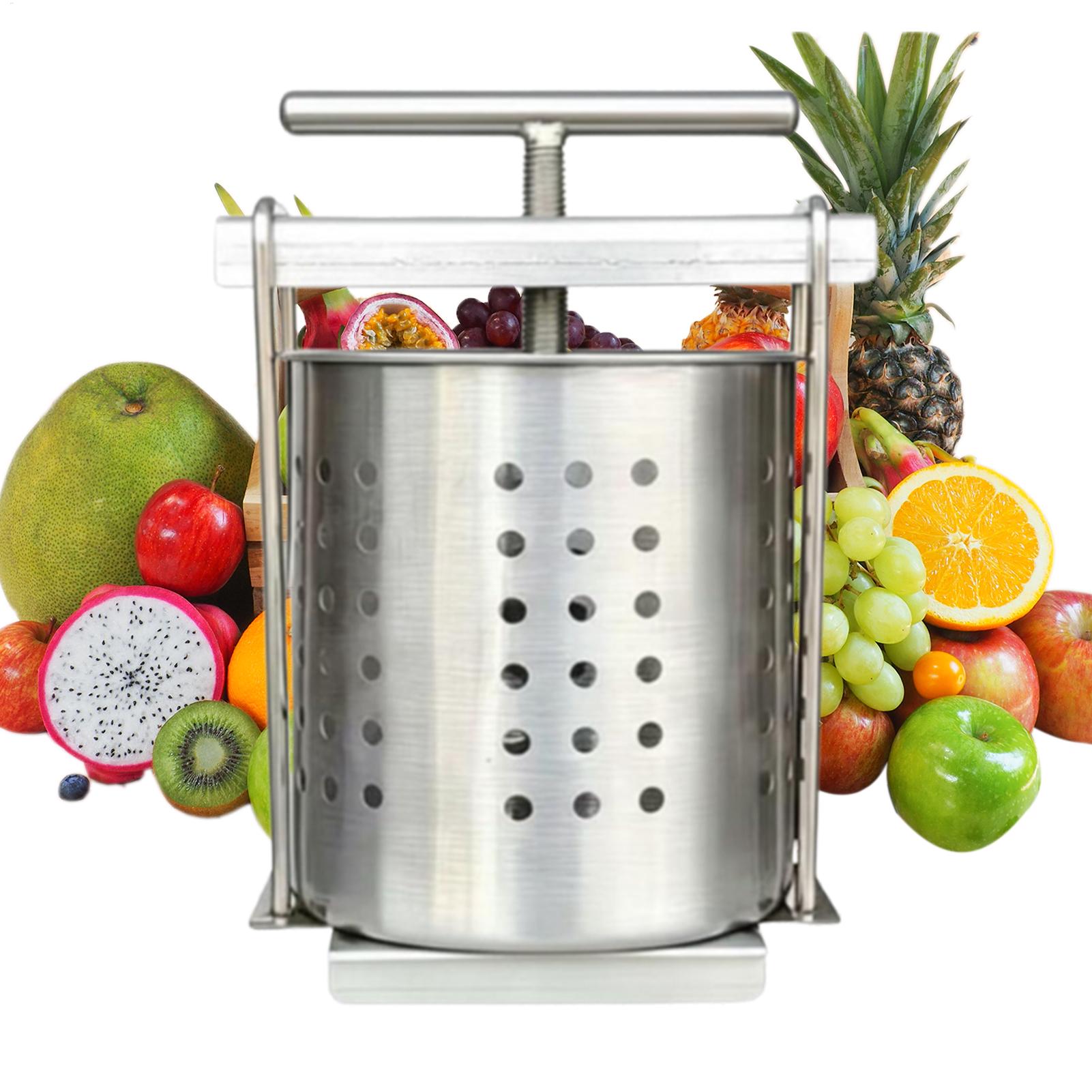 Fruit Wine Press 2.5L Stainles - Home Cooking Chef ulasan dan harga