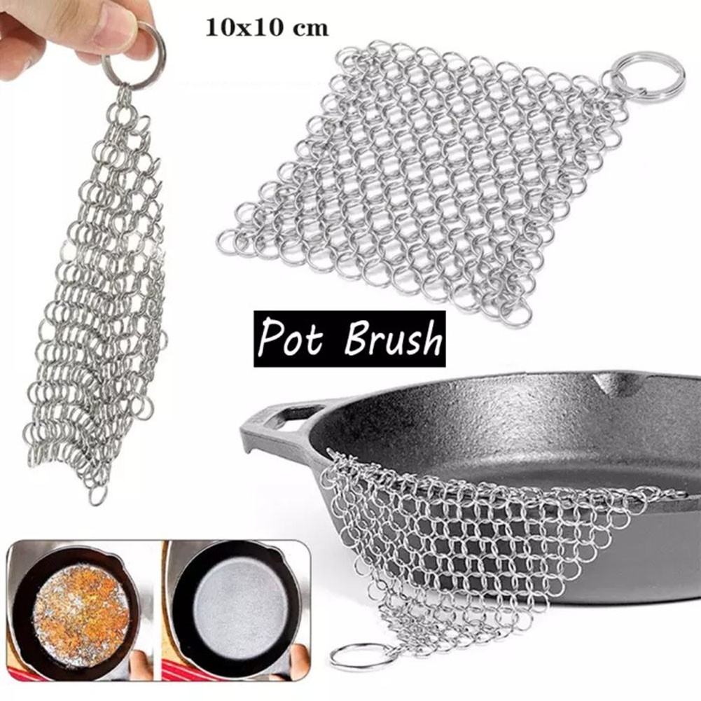 Stainless Steel Cast Iron Clea - Home Cooking Cookbook ulasan dan harga
