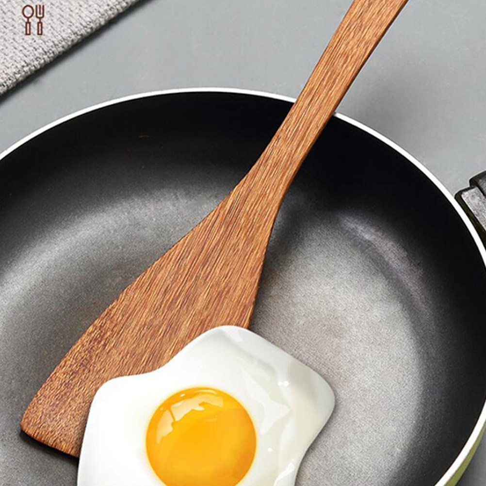 2Pcs Wooden Stirring Shovel Ec - Home Cooking Food ulasan dan harga