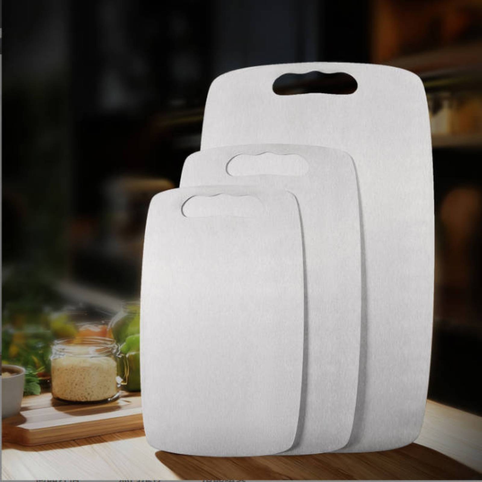Stainless Steel Cutting Board  - Home Cooking Food ulasan dan harga