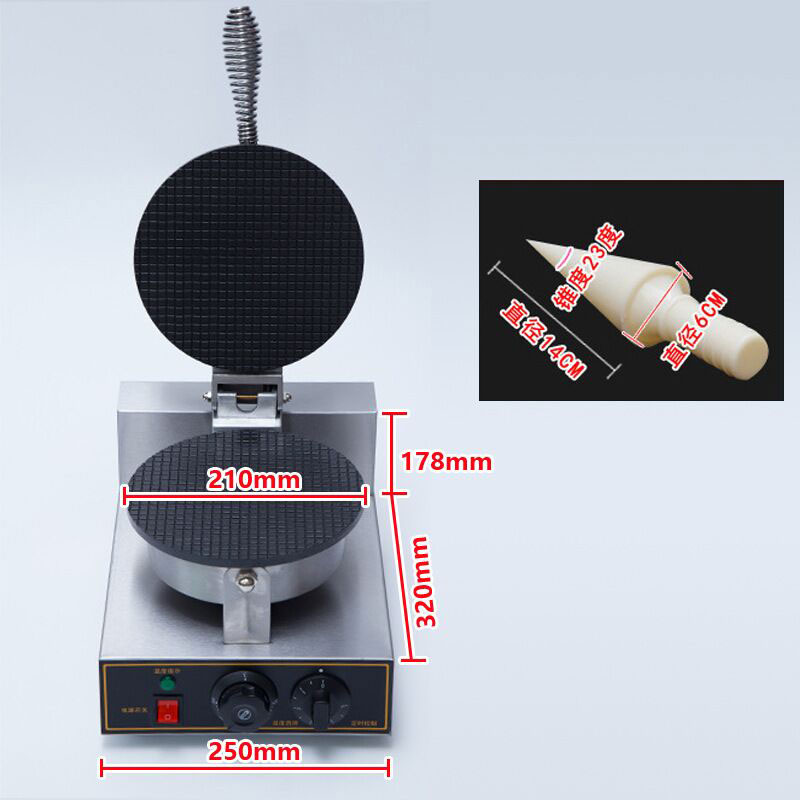 Waffle Cone Maker Commercial E - Home Cooking Egg Roll ulasan dan harga